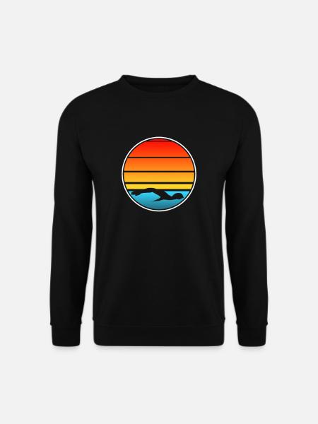 swimmer - Unisex Sweatshirt - black