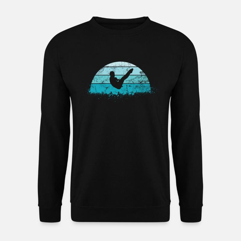 Sprungbrett Turmspringen - Unisex Pullover - Schwarz