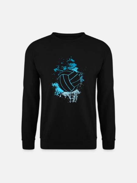 Joueur de volley-ball rétro volley-ball - Sweat-shirt Unisexe - noir