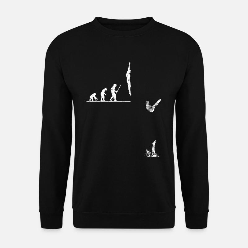 Watersports Diving diving board - Unisex Sweatshirt - black