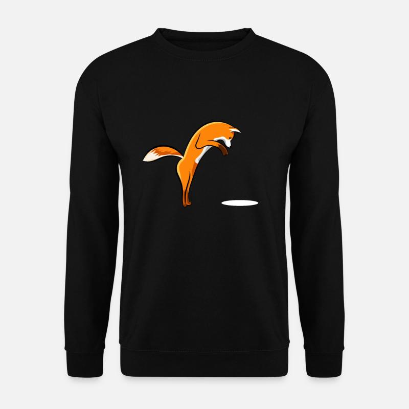 Fox - Unisex Sweatshirt - black