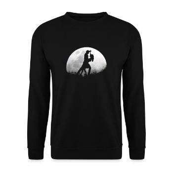 Danse couple danse danse sport - Sweat-shirt Unisexe - noir - Devant - Alina (178cm) & Michal (187cm)