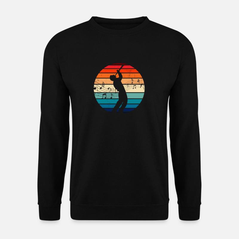 Klarinettist Klarinette - Unisex Pullover - Schwarz