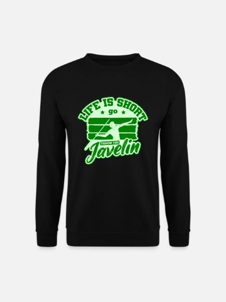 Javelin throwing javelin throw - Unisex Sweatshirt - black