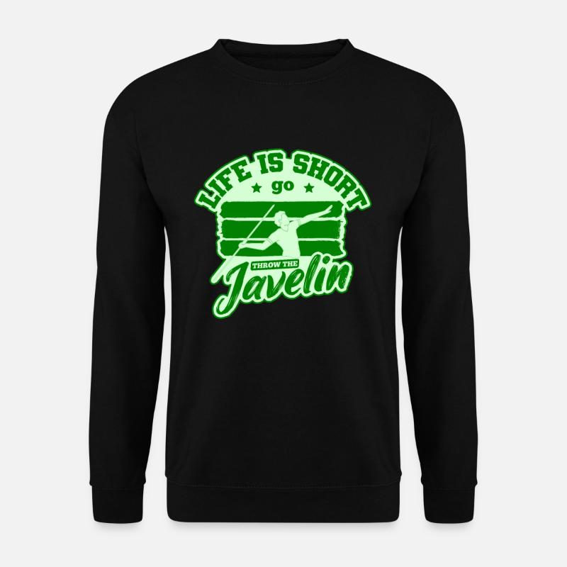 Javelin throwing javelin throw - Unisex Sweatshirt - black