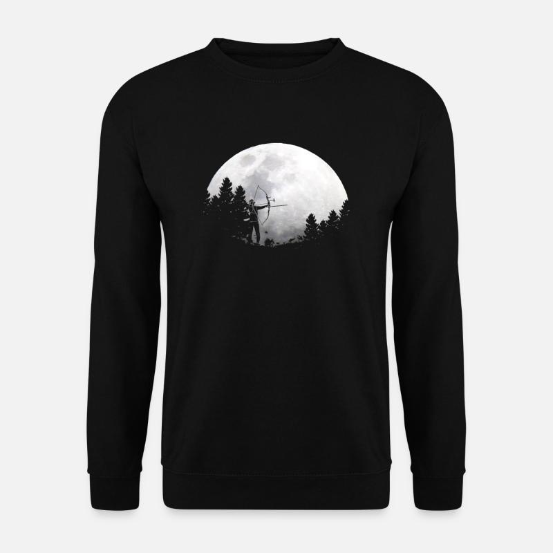 Moon bow archery - Unisex Sweatshirt - black