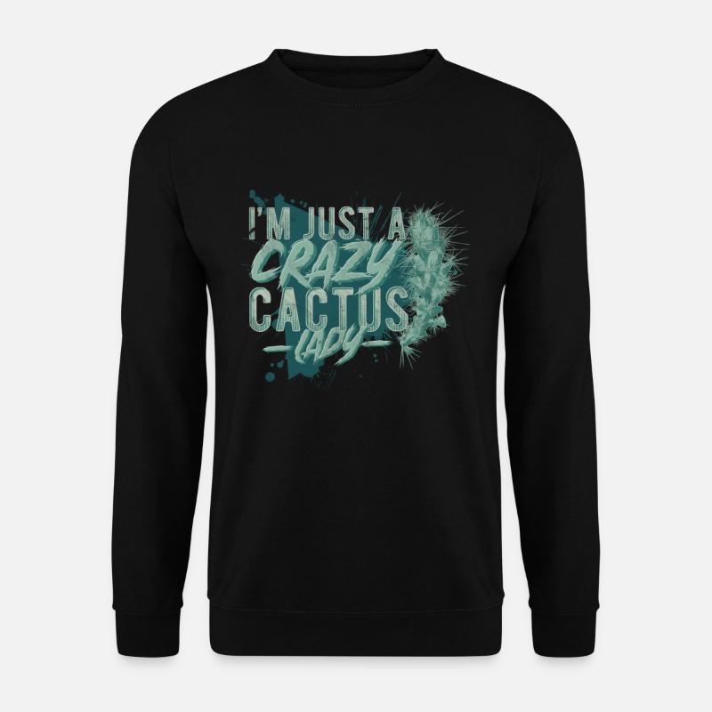 Cacti Mum Cactus - Unisex Sweatshirt - black