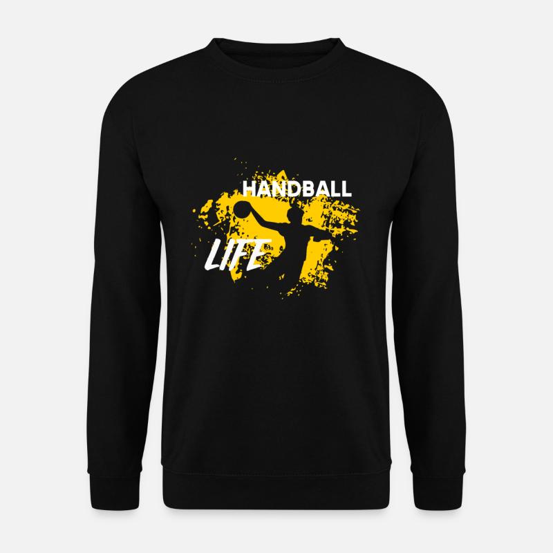 Handball Handballer - Unisex Pullover - Schwarz