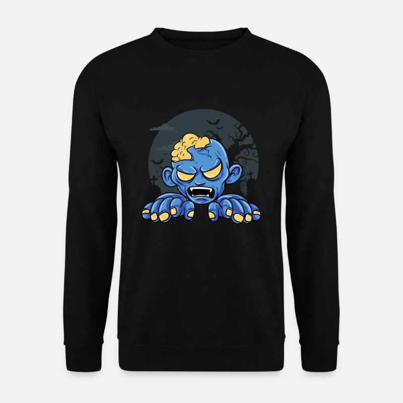 Zombie - Unisex Pullover - Schwarz