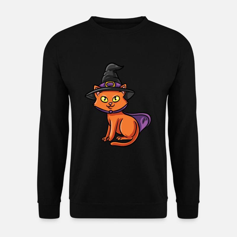 Witch Cat - Unisex Sweatshirt - black