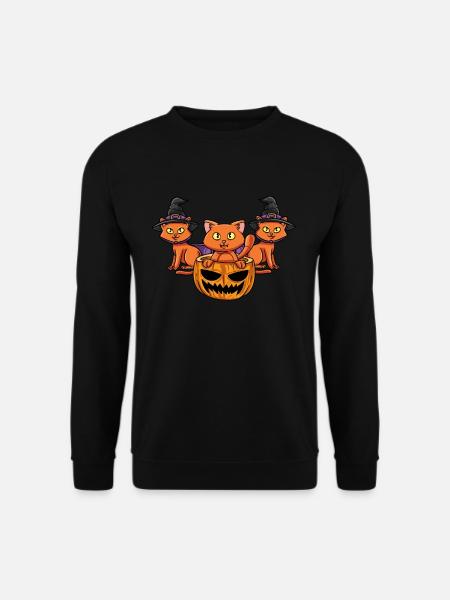 Witches Cats - Unisex Sweatshirt - black