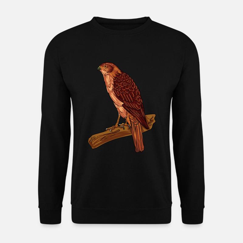 Turmfalke - Unisex Pullover - Schwarz