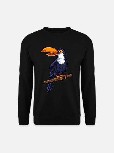 Toucan Bird - Unisex Sweatshirt - black