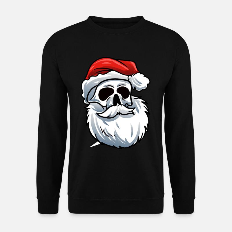 Christmas Skeleton - Unisex Sweatshirt - black