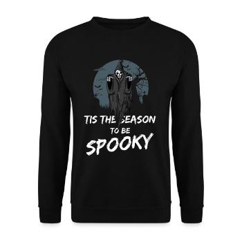 The Grim Reaper - Unisex Sweatshirt - black - Front - Alina (178cm) & Michal (187cm)