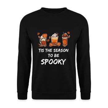 Kaffeetrinker Kaffee Becher - Unisex Pullover - Schwarz - Vorne - Alina (178cm) & Michal (187cm)