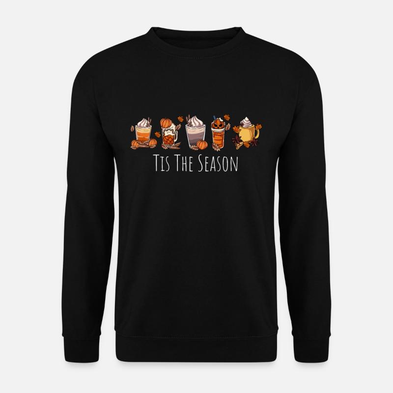 Latte Macchiato Kaffee - Unisex Pullover - Schwarz