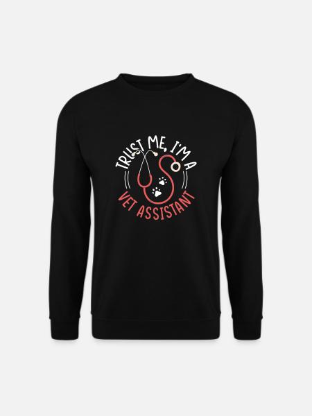 Vet Tech Veterinary Medicine Veterinarian - Unisex Pullover - Schwarz