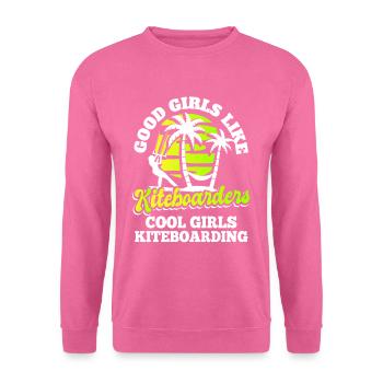 Kiteboarder Kiteboard - Unisex Pullover - Pink - Vorne