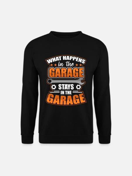Mécanicien de garage - Sweat-shirt Unisexe - noir