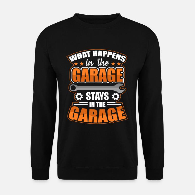 Garage Automechaniker - Unisex Pullover - Schwarz