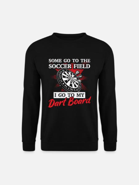 Dartboard Darts game Darts player - Unisex Sweatshirt - black