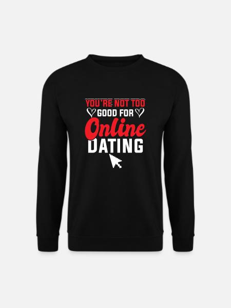 Match Valentine Freund Freundin - Unisex sweater - sort
