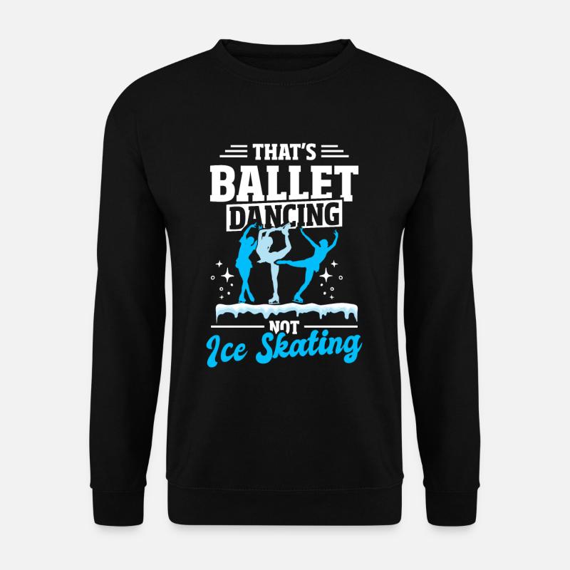 Figure Skating Ice Skating - Unisex Sweatshirt - black