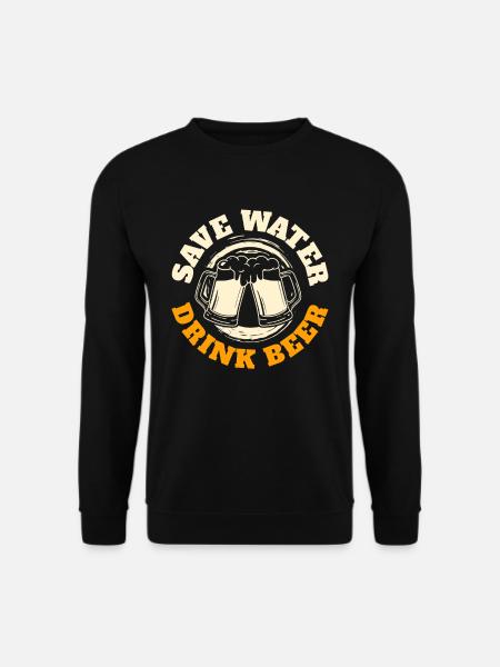 Beer Drinker Brewer - Unisex Sweatshirt - black