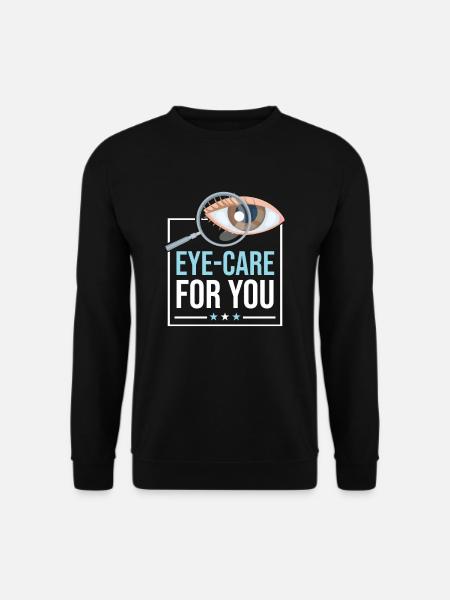 Optometry Ophthalmologist - Unisex Sweatshirt - black