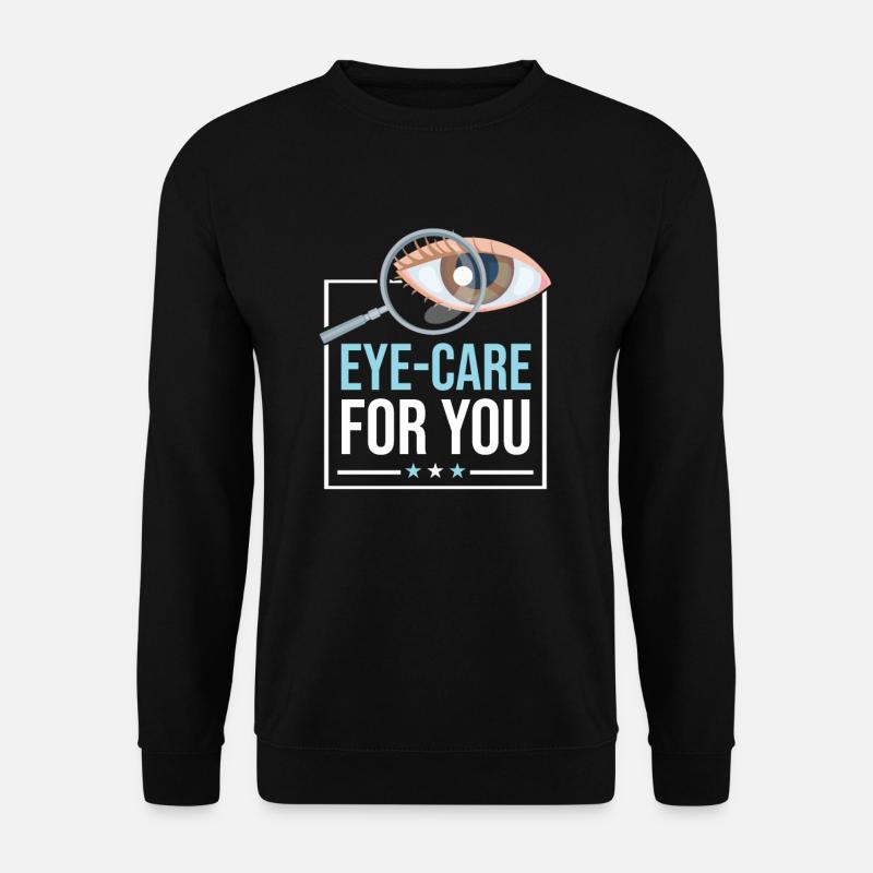 Optometry Ophthalmologist - Unisex Sweatshirt - black