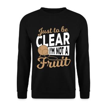 Bird New Zealand Travel Ornithologist Birdwatcher - Unisex Sweatshirt - black - Front - Alina (178cm) & Michal (187cm)