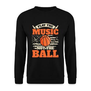 Game Coach Musicien musicien - Sweat-shirt Unisexe - noir - Devant - Alina (178cm) & Michal (187cm)