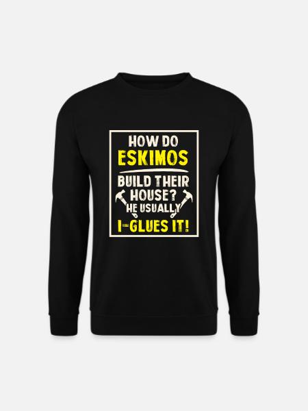 Construction Carpenter Workers - Unisex Sweatshirt - black
