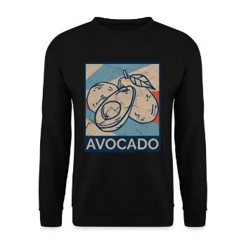 Vegetarian Vegetables Cinco De Mayo Mexican - Unisex Sweatshirt - black - Front - Alina (178cm) & Michal (187cm)