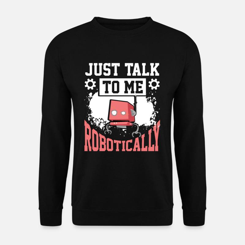 Robotik Roboteringenieur - Unisex Pullover - Schwarz