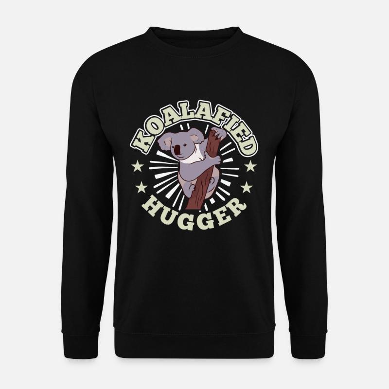 Koala Bär Koalafied - Unisex Pullover - Schwarz