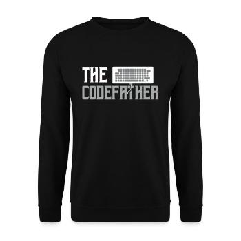 Software Programming Developer - Unisex Sweatshirt - black - Front - Alina (178cm) & Michal (187cm)