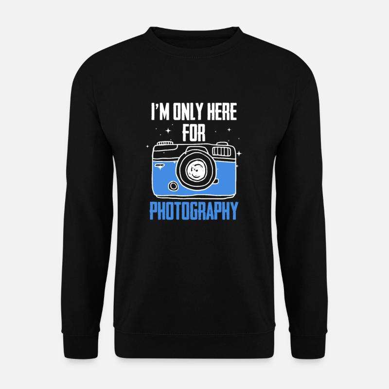 Astrophotography Space Camera - Unisex Sweatshirt - black