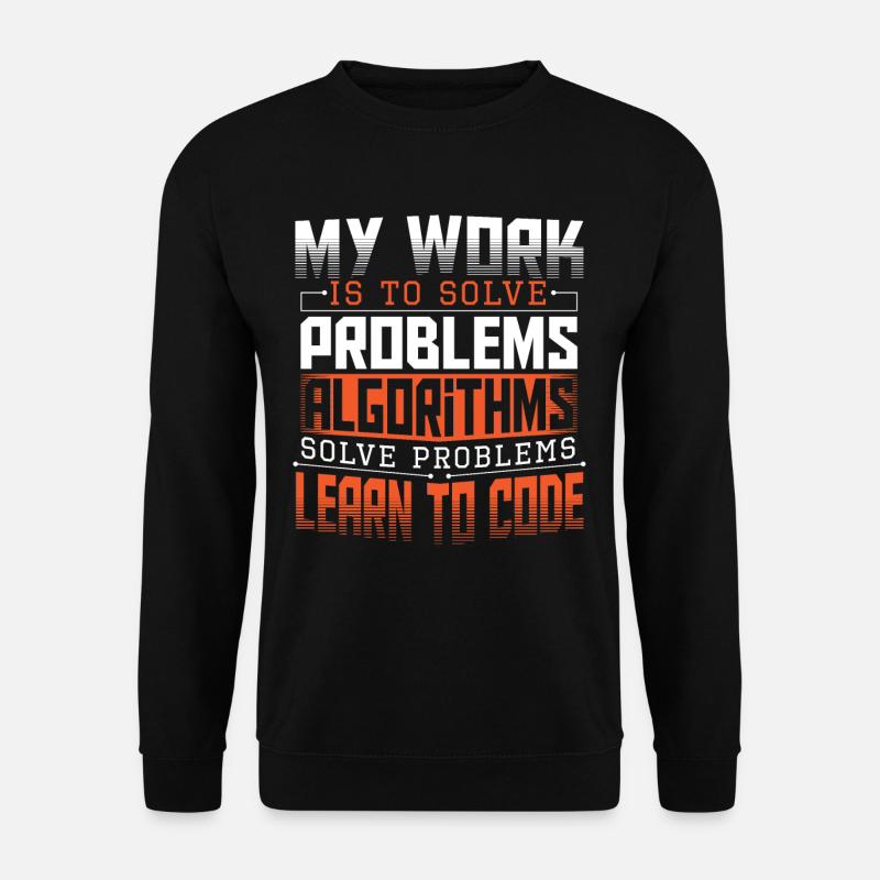 HTML Ingénieur Informatique Hacker - Sweat-shirt Unisexe - noir