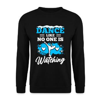 Patineurs Patinage sur glace Sports - Sweat-shirt Unisexe - noir - Devant - Alina (178cm) & Michal (187cm)