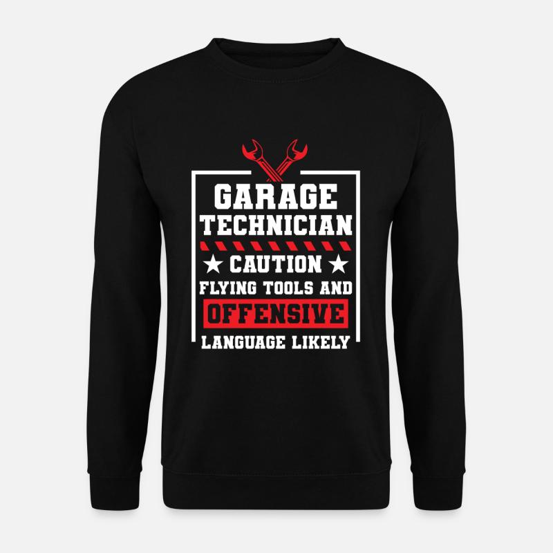 Garage Automechaniker - Unisex Pullover - Schwarz