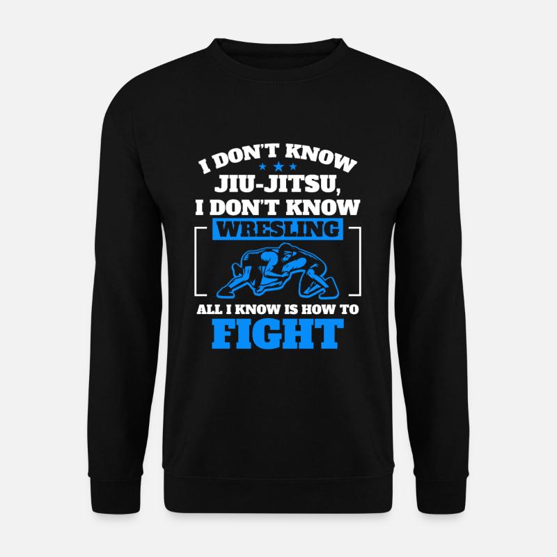Lutte Combat de lutte - Sweat-shirt Unisexe - noir