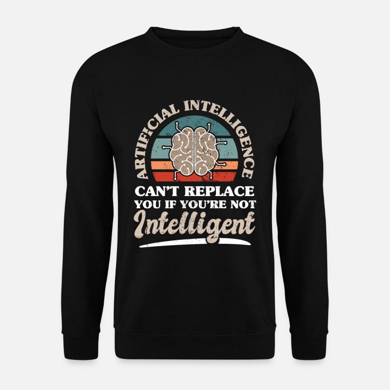 AI Technology Computer Science Software Engineer - Unisex Sweatshirt - black