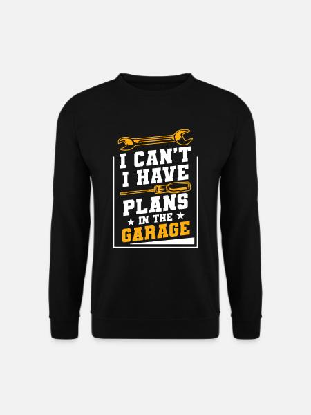Mécanicien de garage - Sweat-shirt Unisexe - noir