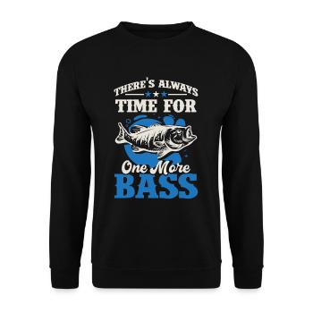 Bar Poissons Pêcheurs de fruits de mer - Sweat-shirt Unisexe - noir - Devant - Alina (178cm) & Michal (187cm)