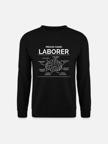 Handlanger Handwerker - Unisex Pullover - Schwarz