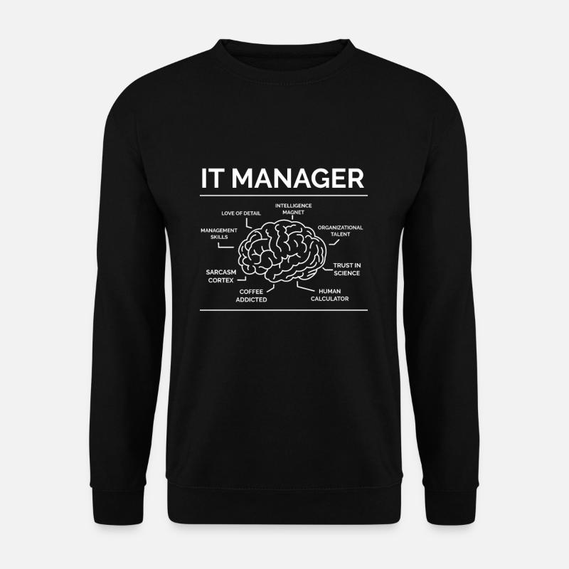 IT Manager - Unisex Pullover - Schwarz