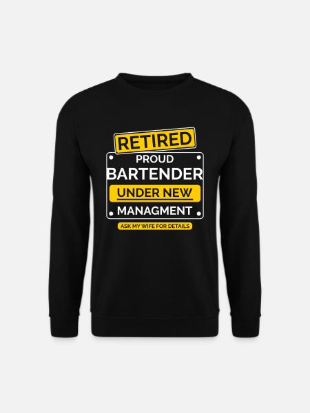 Bartender Retirement - Unisex Sweatshirt - black
