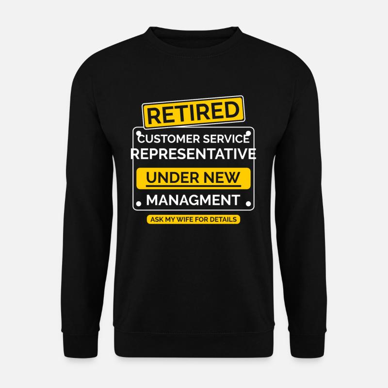 Representative Retirement Retriement - Unisex Sweatshirt - black